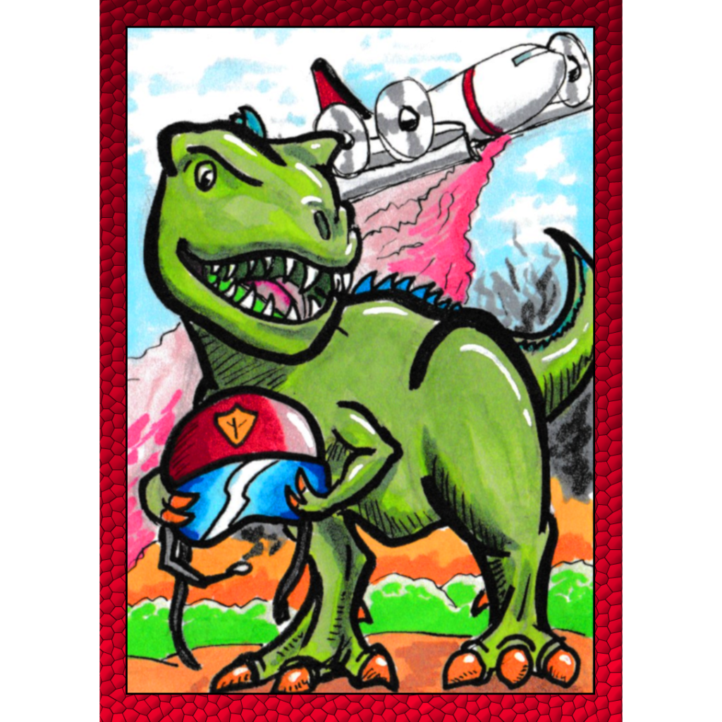 Team Dino Trading Cards (Mama Rex) Casco Bay Studios